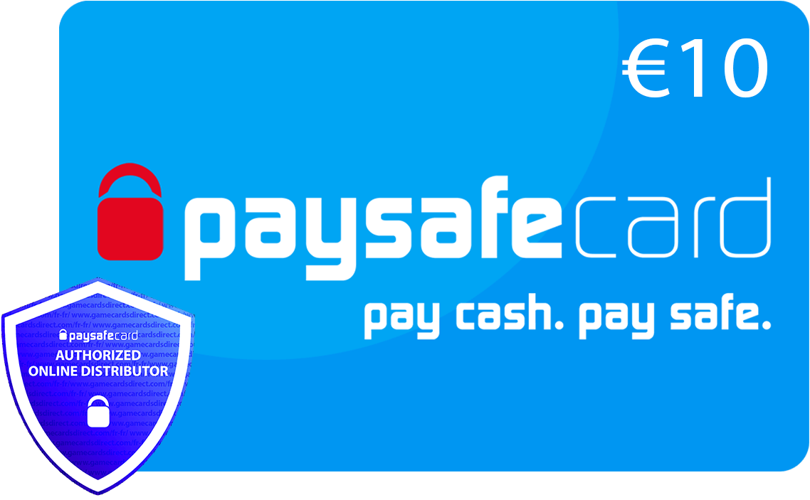 Recharge paysafecard 10 €